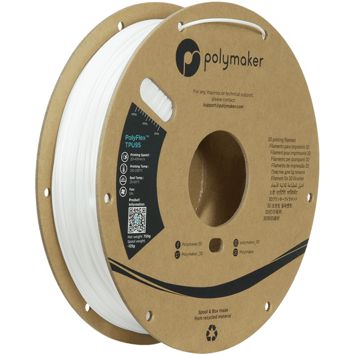 Polymaker Polyflex TPU-95A Filament 750g / 1.75mm Filament 3ddruckboss