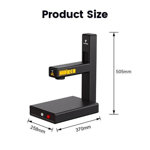 EM-Smart Pro - 20W/25W Lasergravurgerät mit Autofokus-Funktion.